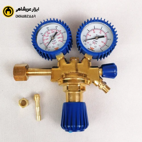مانومتر ( رگلاتور ) 2 گیج اکسیژن صنعتی وینر ( طرح مکسی ) مدل W-0310X 