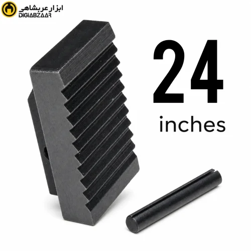 فک ثابت و پین آچار شلاقی 24 اینچ آمریکایی ایران پتک