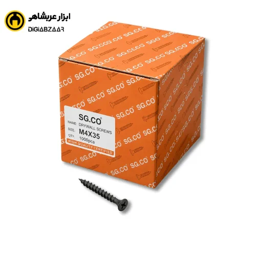 پیچ ام دی اف اس جی کو سایز 4×35 بسته 1000 عددی