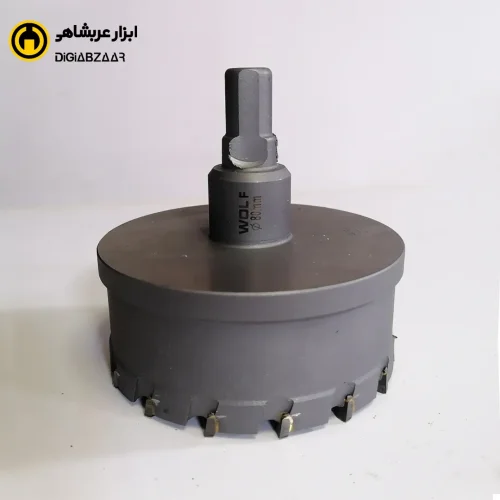 گردبر الماسه MDF ولف سایز 80 میلی‌متر
