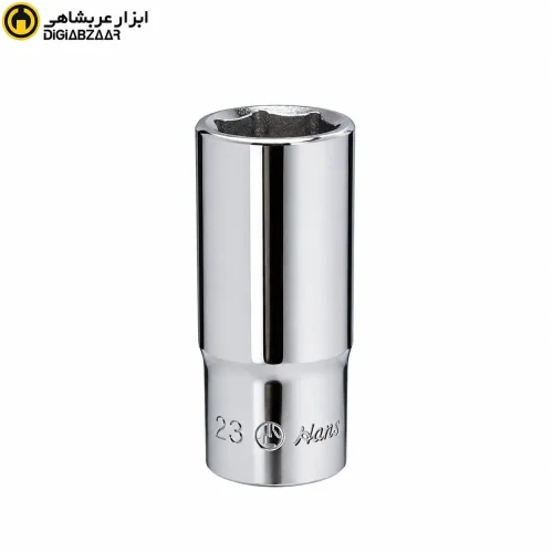 بکس 23 میلی‌متر 1/2 اینچ بلند سفید 6 پر هنس HANS