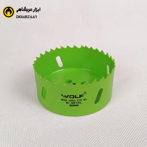 گردبر 8% کبالت ولف WOLF دنباله بزرگ سایز 80mm
