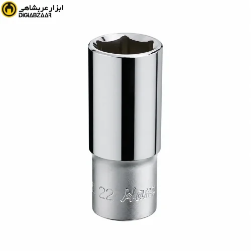 بکس 22 میلی‌متر 1/2 اینچ بلند سفید 6 پر هنس HANS