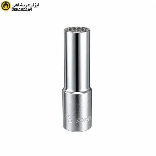 بکس 13 میلی‌متر 1/2 اینچ بلند سفید 12 پر هنس HANS