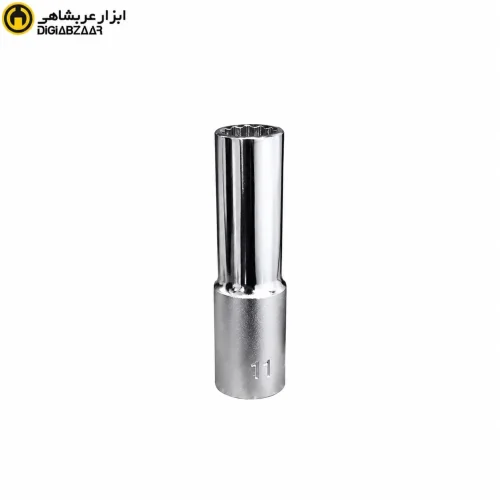 بکس 11 میلی‌متر 1/2 اینچ بلند سفید 12 پر هنس HANS