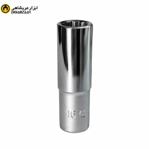 بکس 16 میلی‌متر 1/2 اینچ بلند سفید 12 پر هنس HANS