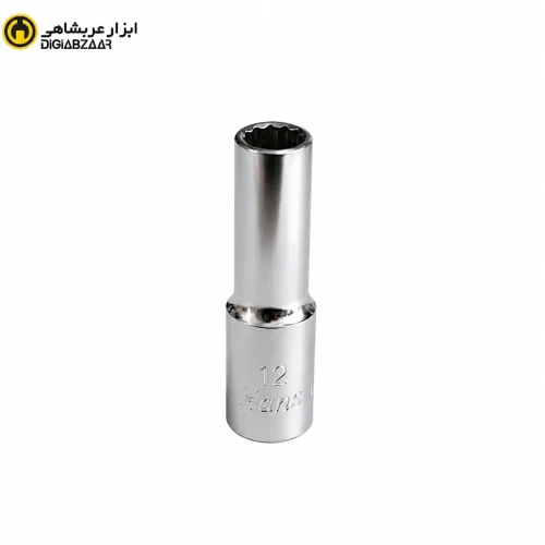 بکس 12 میلی‌متر 1/2 اینچ بلند سفید 12 پر هنس HANS