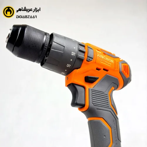 دریل شارژی چکشی براشلس تک باتری آنکور ANCHOR مدل DCE15