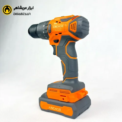 دریل شارژی چکشی براشلس تک باتری آنکور ANCHOR مدل DCE15