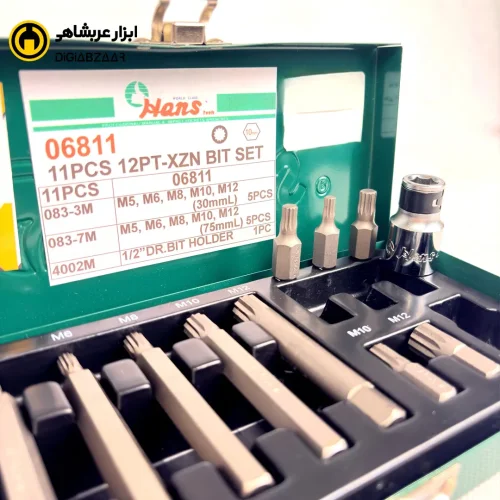جعبه بیت 11 پارچه هزار خاری 1/2 هنس 06811