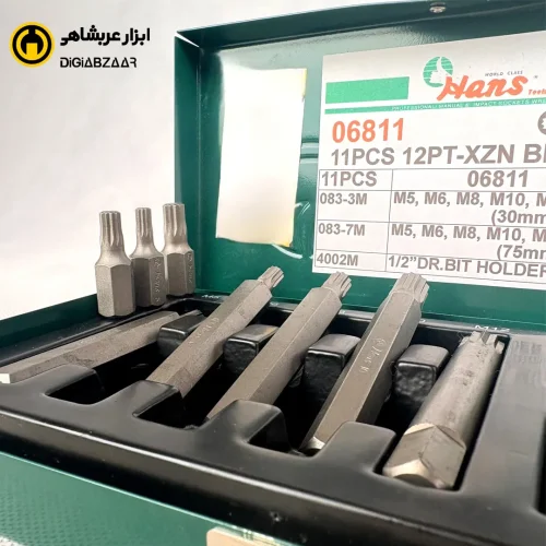 جعبه بیت 11 پارچه هزار خاری 1/2 هنس 06811