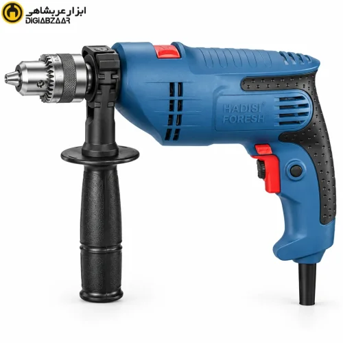 دریل چکشی دیمردار 13 میلی‌متری 800 وات حدیدبرش مدل HB70 چپ‌گرد راست‌گرد