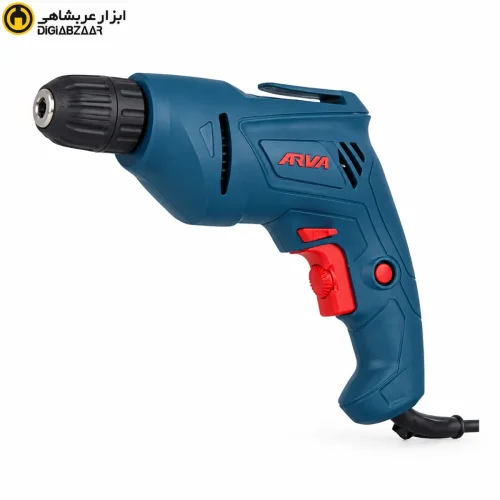 دریل برقی 400 وات 10 میلی‌متری اتوماتیک دیمردار آروا 5311