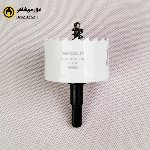 گردبر چوب BIMETAL همراه با دنباله ولف سایز 60 میل
