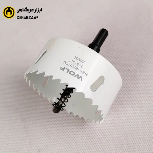 گردبر چوب BIMETAL همراه با دنباله ولف سایز 80 میل