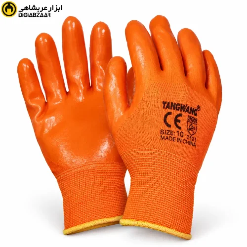 دستکش ایمنی ژله ای تانگ وانگ سایز 10