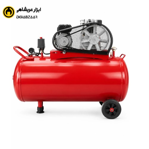 کمپرسور 250 لیتری خوابیده کتابی