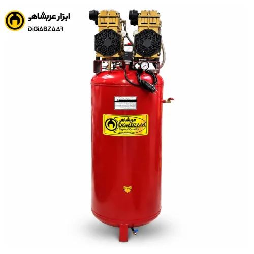 کمپرسور باد 250 لیتری ایستاده سایلنت ( 2 موتوره 4 سیلندر )