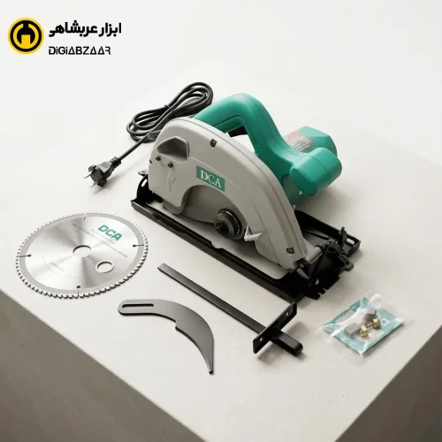 گردبر چوب 1500 وات 185 میلیمتری دی سی ای DCA مدل AMY03-185 ( دارای 18 ماه گارانتی )