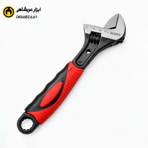 آچار فرانسه 8 اینچ روکشدار المکس مدل 7008