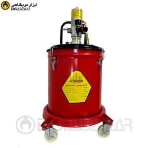 گریس پمپ بادی  35 لیتری استرانگ