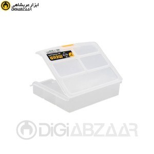 جعبه ابزار پلاستیکی 5 خانه مخصوص پیچ مدل ORG1