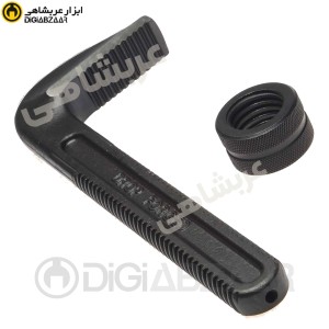 فک متحرک و مهره آچار شلاقی طرح آمریکایی 10 اینچ ایران پتک مدل DB 101052