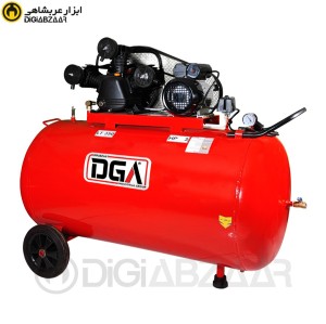 کمپرسور هوا 350 لیتری مدل خوابیده عربشاهی مدل DGA20807