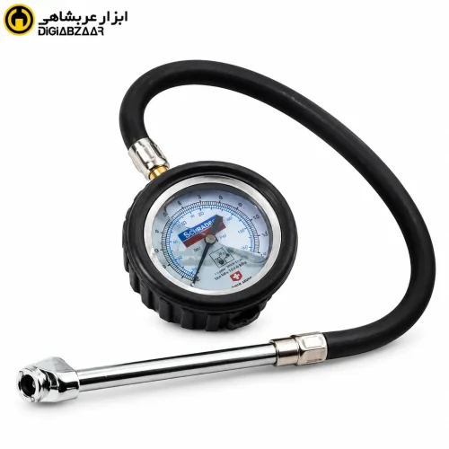 درجه باد روغنی شلنگ دار سواری و کامیونی شرایدر SCHRADER