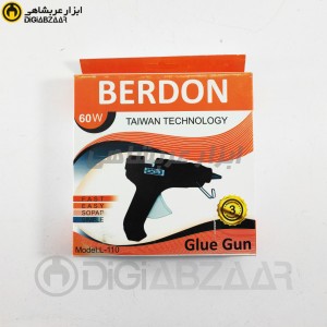 تفنگ چسب حرارتی 60 وات بزرگ BERDON مدل L - 110