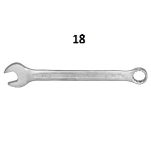 آچار یکسر تخت و یکسر رینگی تیوان مدل MMA-TW-FN18 سایز 18 میلی متر