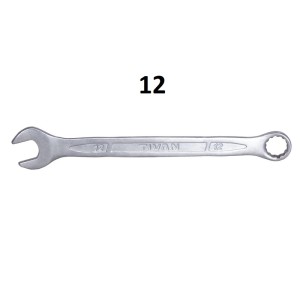 آچار یکسر تخت و یکسر رینگی تیوان مدل 12 میلی متر