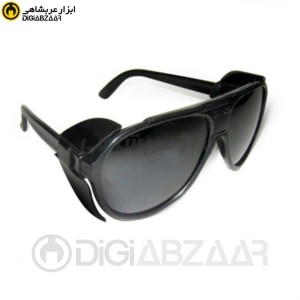 عینک ایمنی شیشه دودی بغل دار تک پلاست