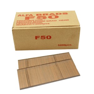میخ میخکوب آلفا مدل F50 بسته 5000 عددی