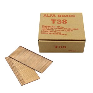 میخ میخکوب تی پو 38 میلیمتری مدل T38 بسته 2500 عددی