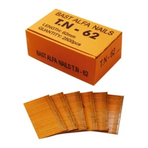 میخ آلفا مدل T.N-62 بسته 2500 عددی