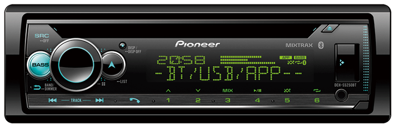 رادیو پخش پایونیر مدل Pioneer DEH-S5250BT