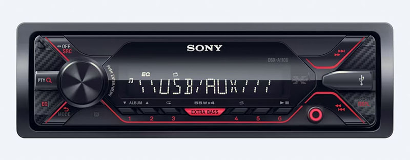 رادیو پخش سونی مدل Sony DSX-A110U