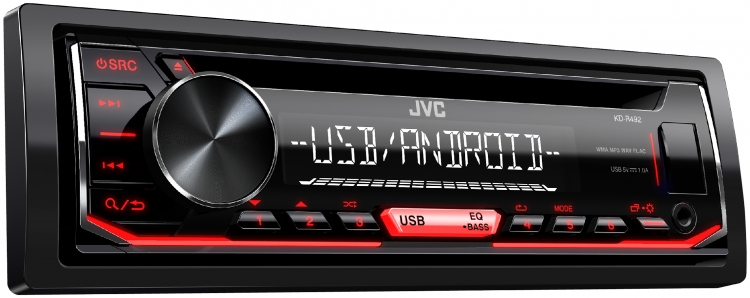 رادیو پخش جی وی سی مدل JVC KD-R492M