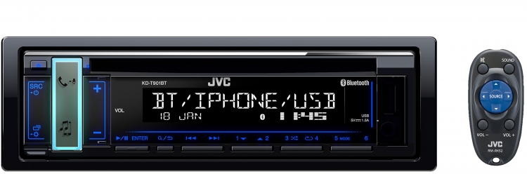 رادیو پخش جی وی سی مدل JVC KD-T901BT