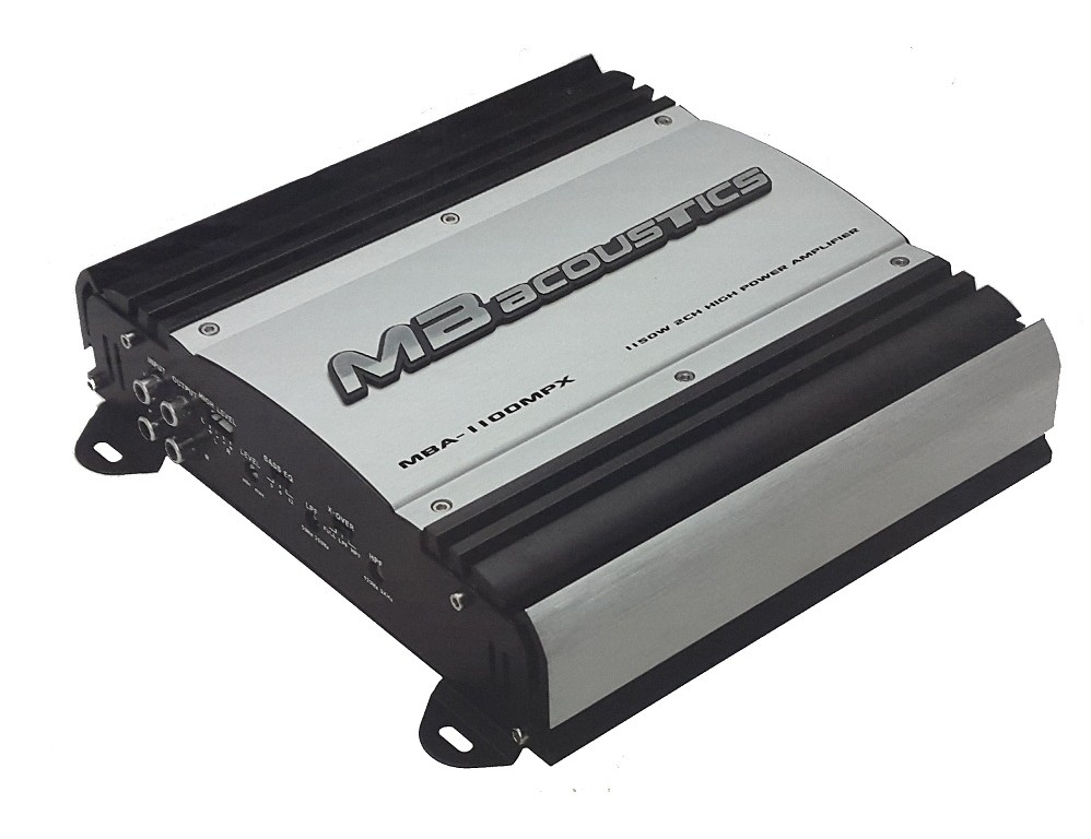 آمپلی فایر دو کانال ام بی آکوستیک مدل MBacoustics MBA-1100MPX