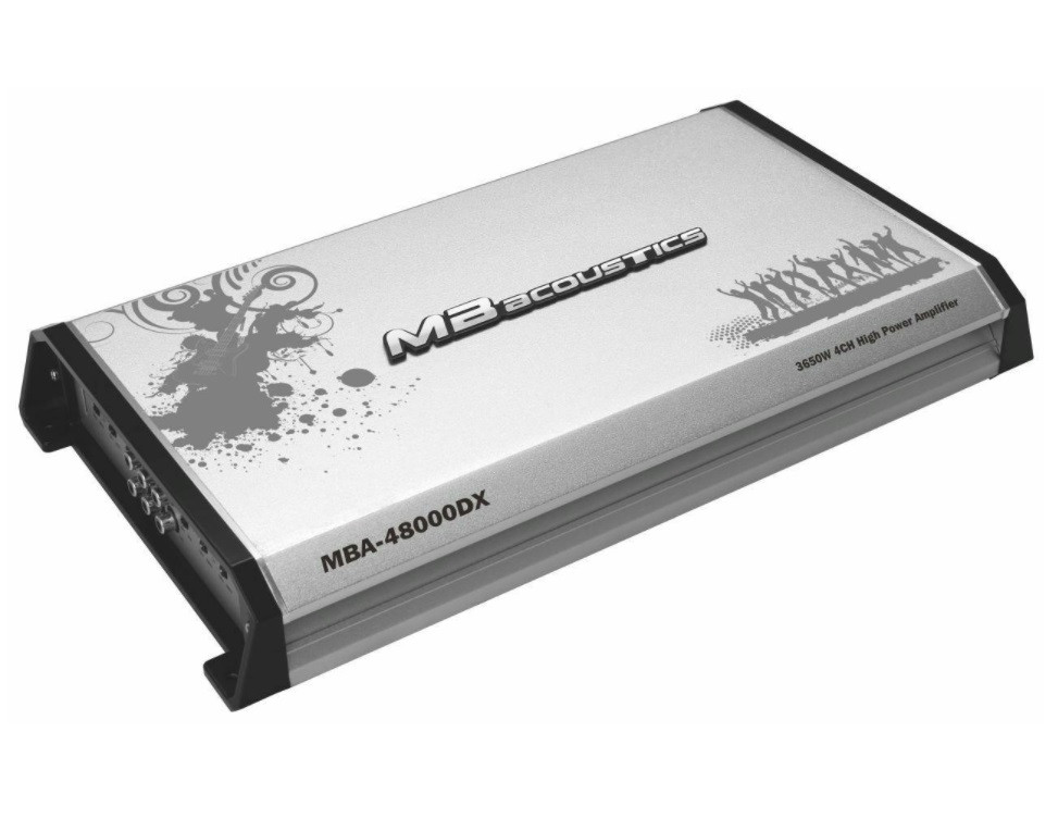 آمپلی فایر چهار کانال ام بی آکوستیک مدل MBacoustics MBA-48000DX