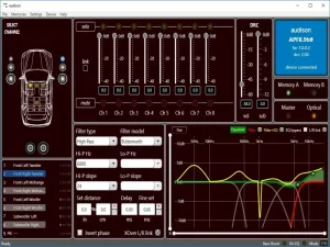 پروسسور و آمپلی فایر هشت کانال ادیسون از سری پریما مدل AP F8.9 bit