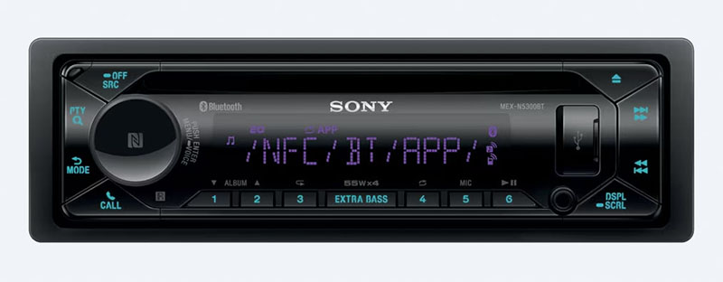 رادیو پخش سونی مدل Sony MEX-N5300BT