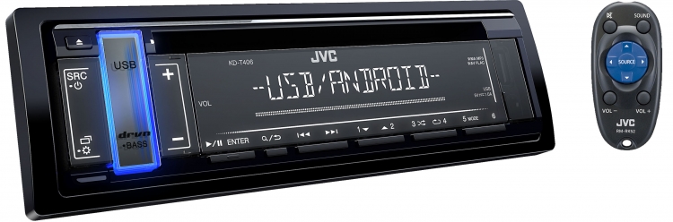 رادیو پخش جی وی سی مدل JVC KD-T406M