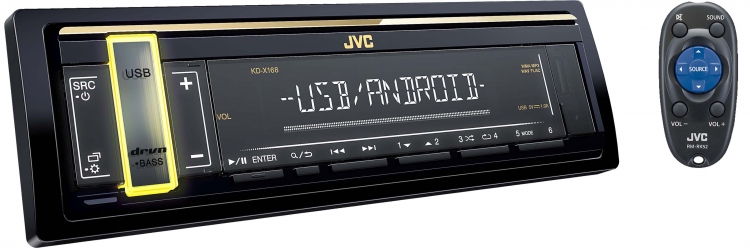 رادیو پخش جی وی سی مدل JVC KD-X168M