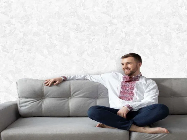 کاغذ دیواری هاش دو او H2O طرح بافت خاکستری / کد 910G