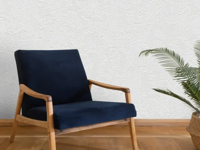 کاغذ دیواری هاش دو او H2O طرح ساده سفید / کد 912W