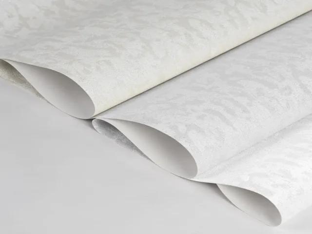 کاغذ دیواری هاش دو او H2O طرح ساده خاکستری / کد 913G