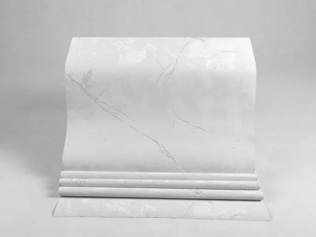 کاغذ دیواری  هاش دو او H2O طرح رگه‌دار خاکستری کد 918G